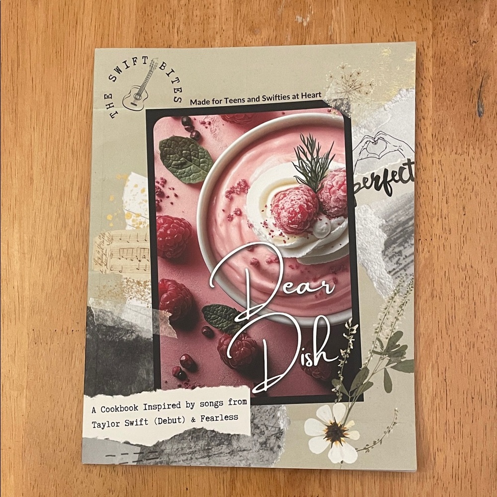 Dear Dish Cookbook Inspired by Taylor Swift